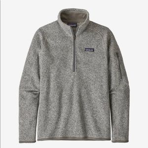 Patagonia Women's Better Sweater® 1/4-Zip Fleece Birch White Size M